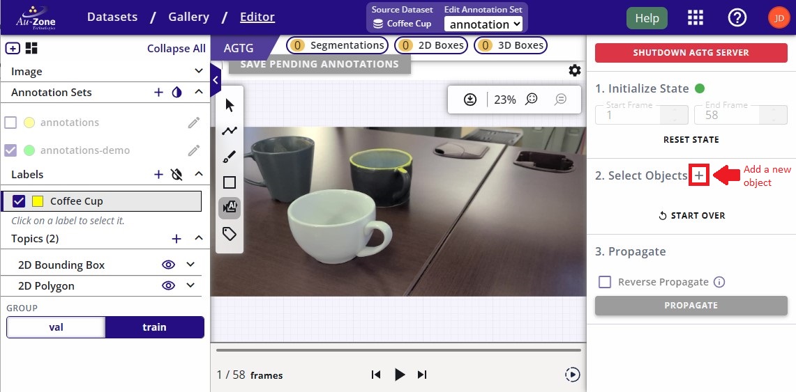 Add New Object