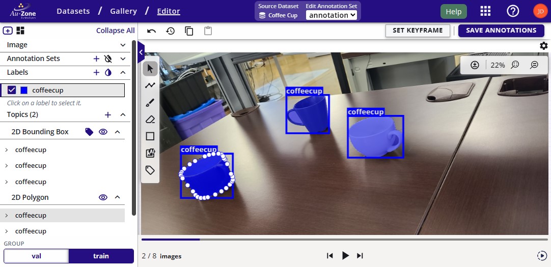 Adjust Segmentation Mask