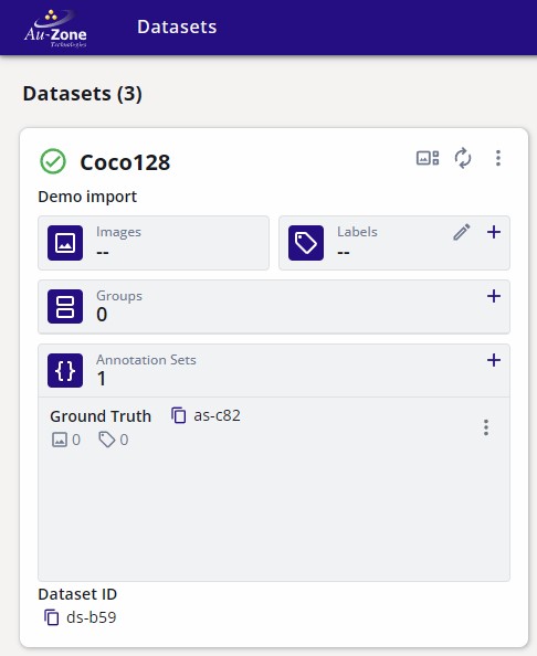 COCO128 Dataset Container