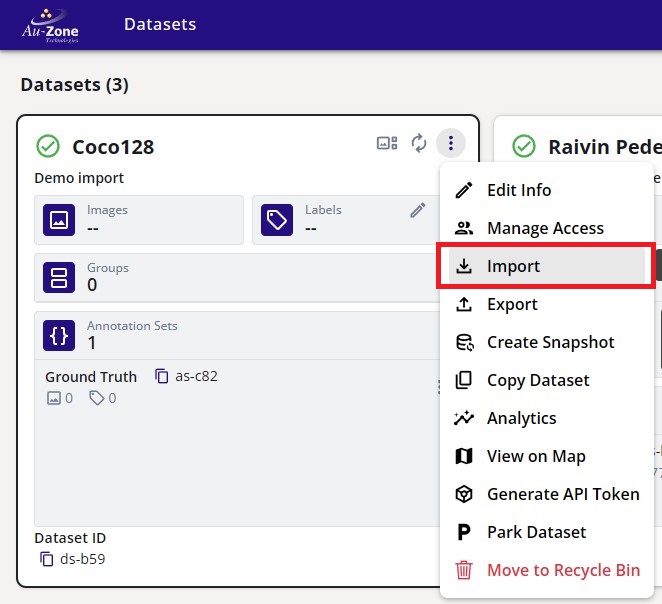 Import Option