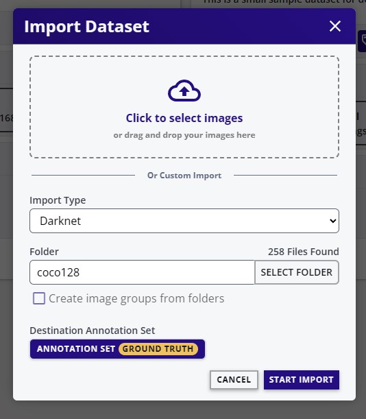 Import Options