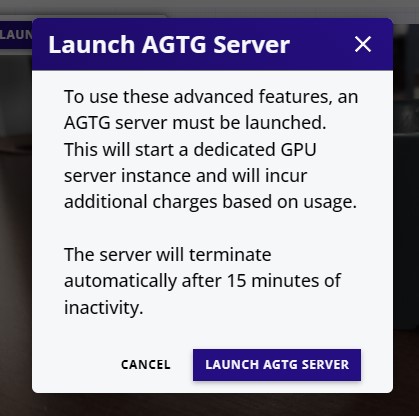 Launch AGTG Server