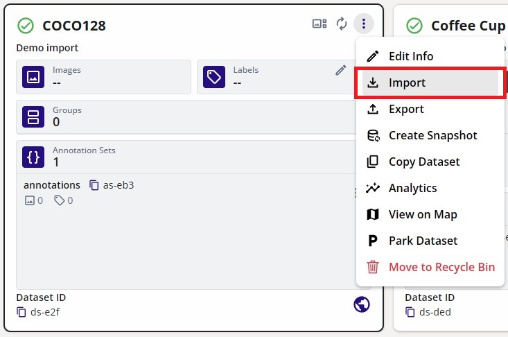 Import Option