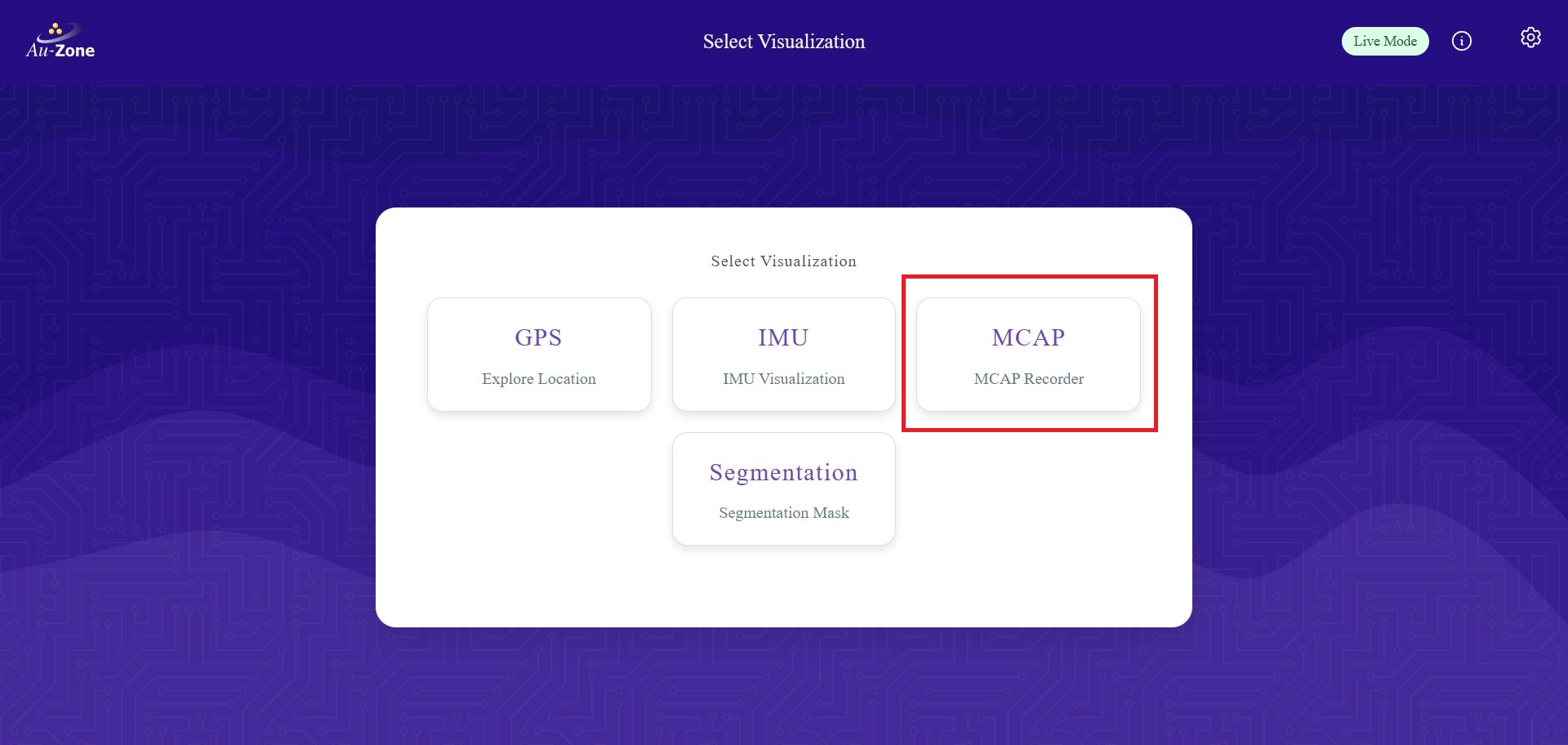 WebUI Service Page