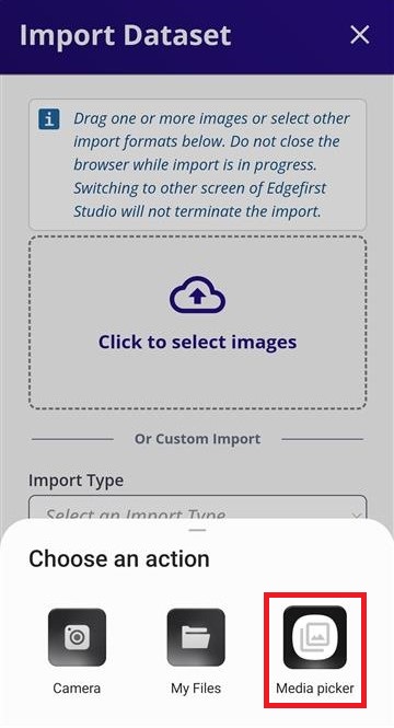 Android Mobile Media Picker