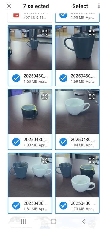 Android Multiselect Images