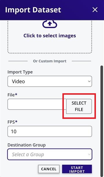 Select Video File