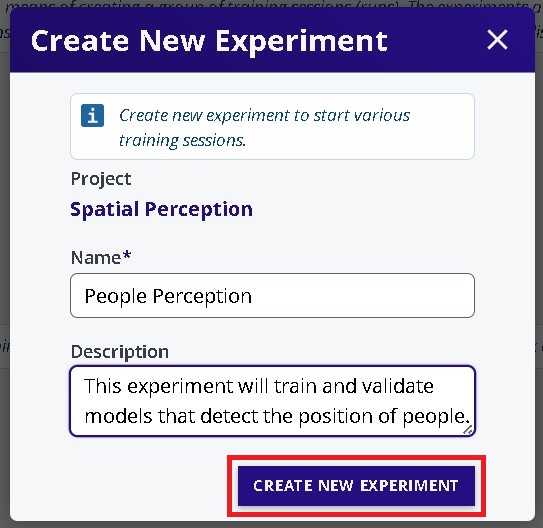 Experiment Fields