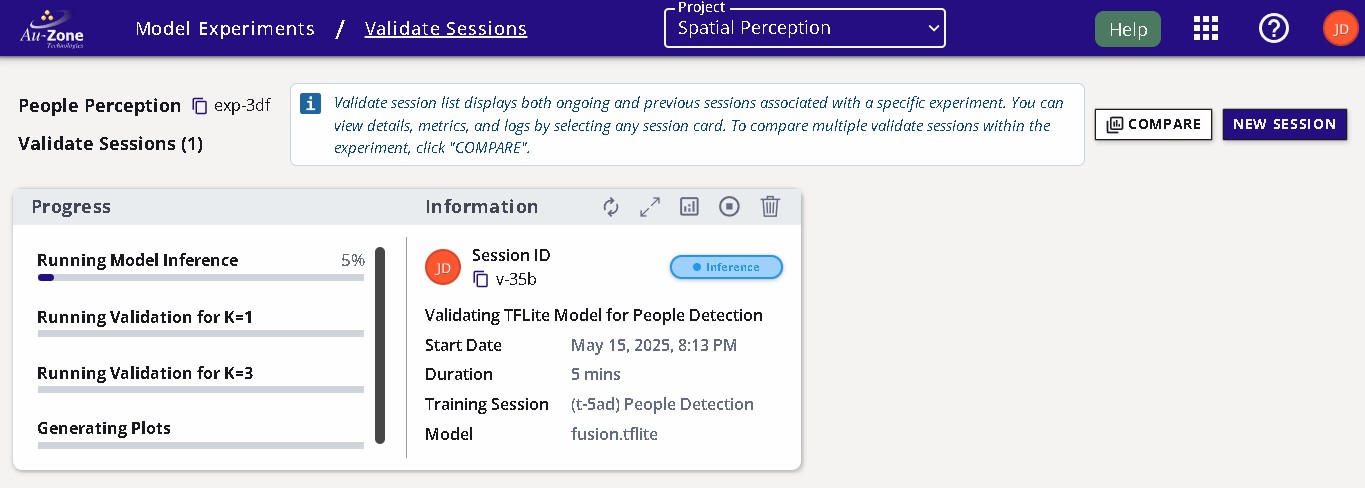 Validation Session