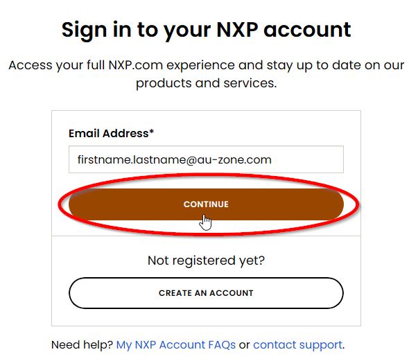 NXP Account Login