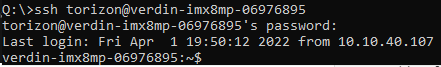 SSH Session