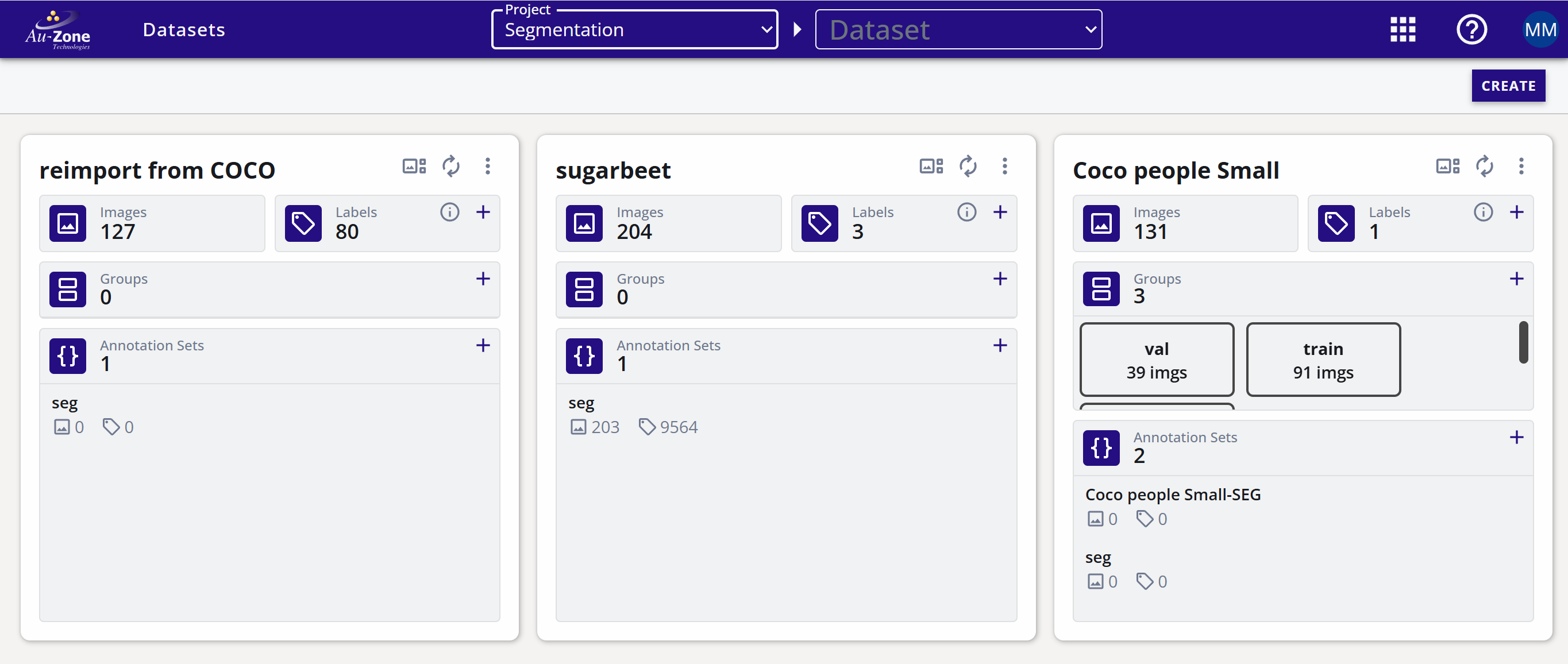 Dataset Dashboard