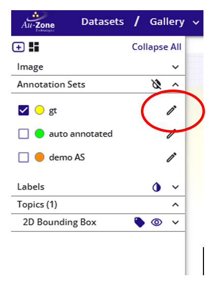 Edit Annotations