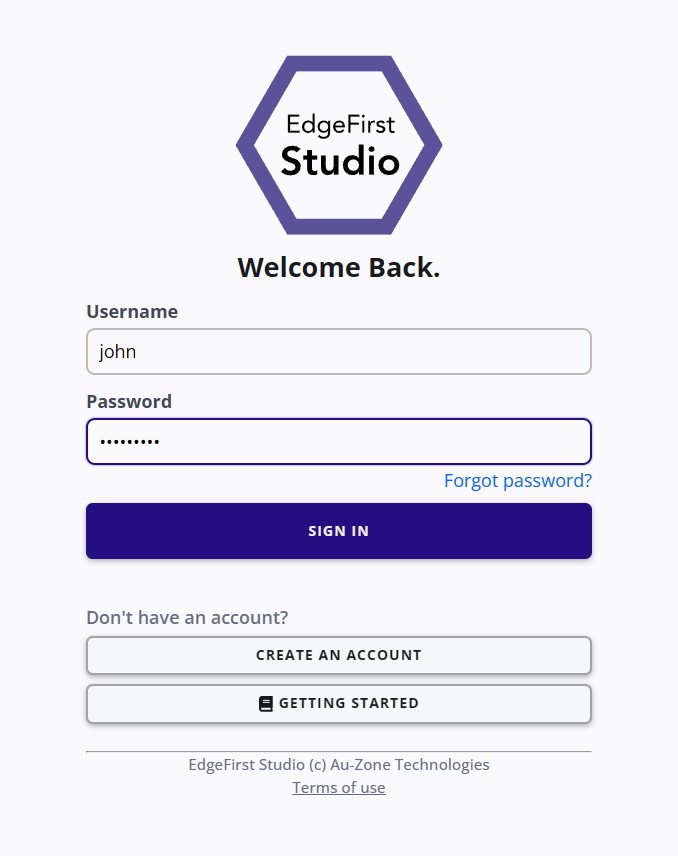 Login Page