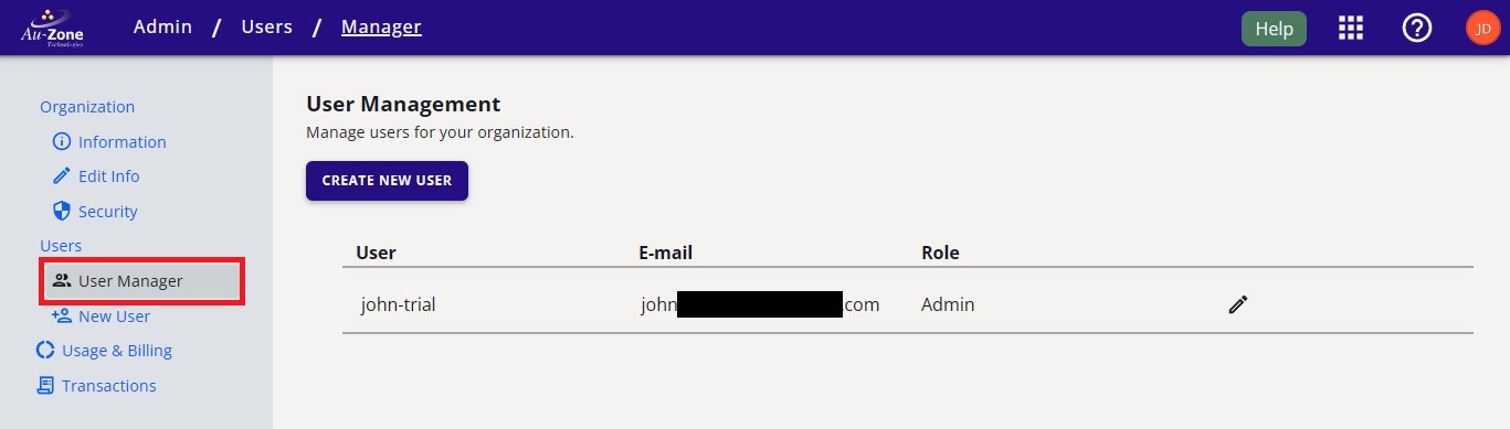 User Manager