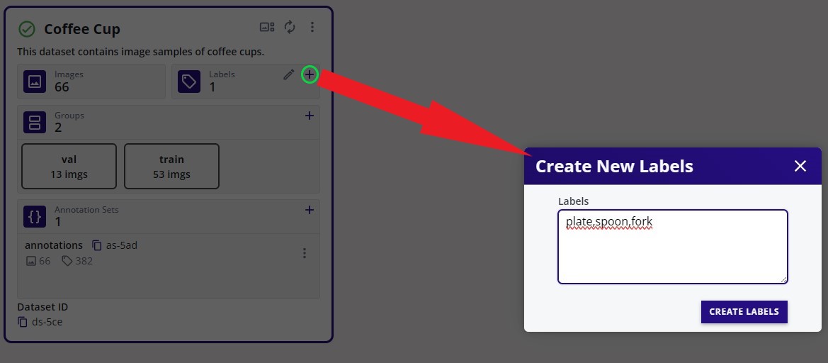 Add Label Multiple