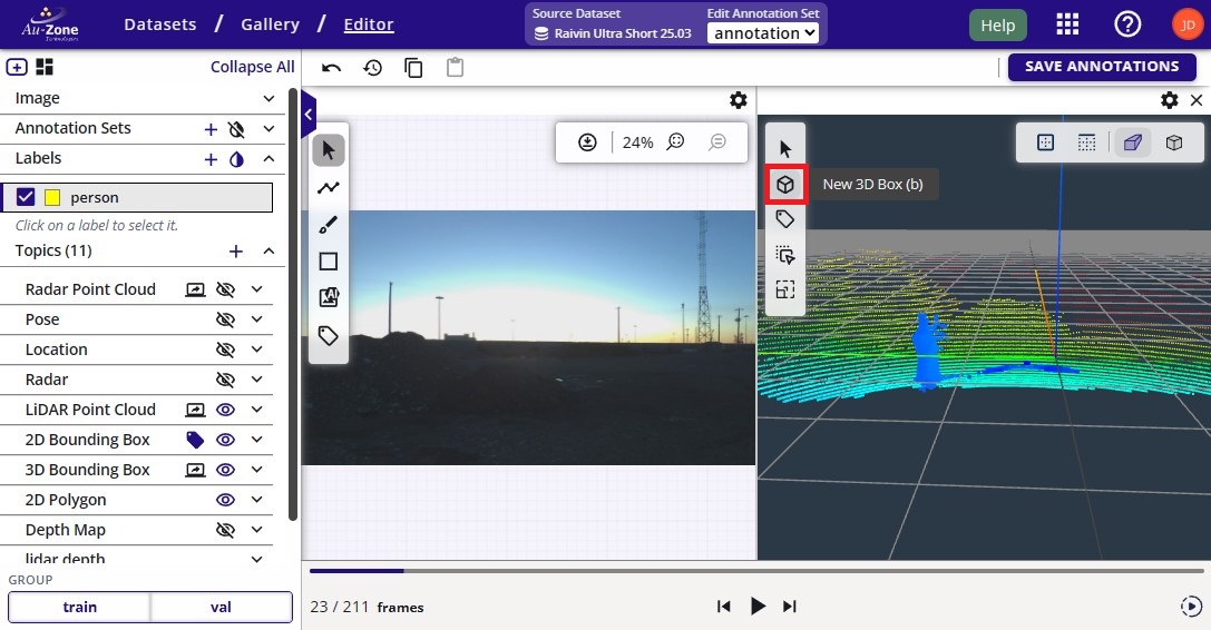 Add 3D Annotations