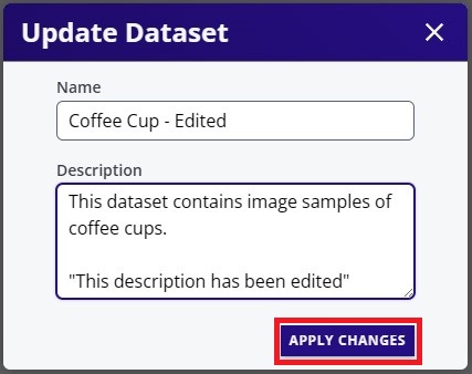 Edit Info Fields