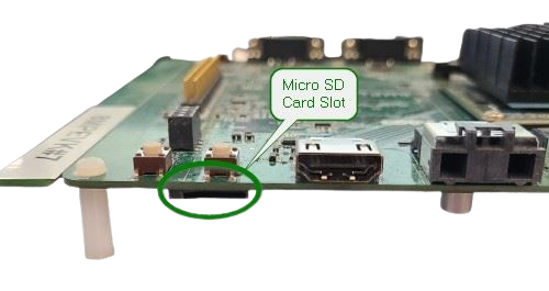 Insert Micro SD Card