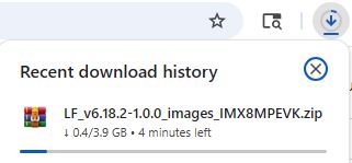 BSP Download Progress