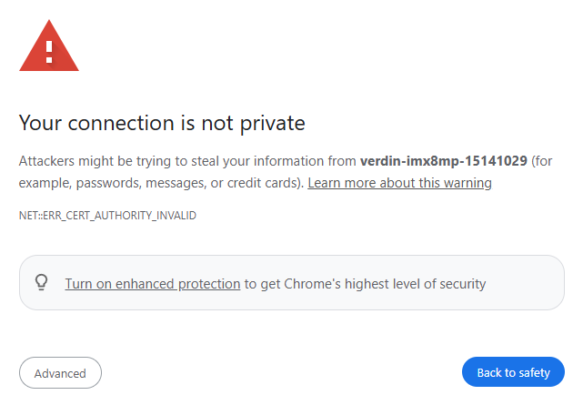 Main Page Warning