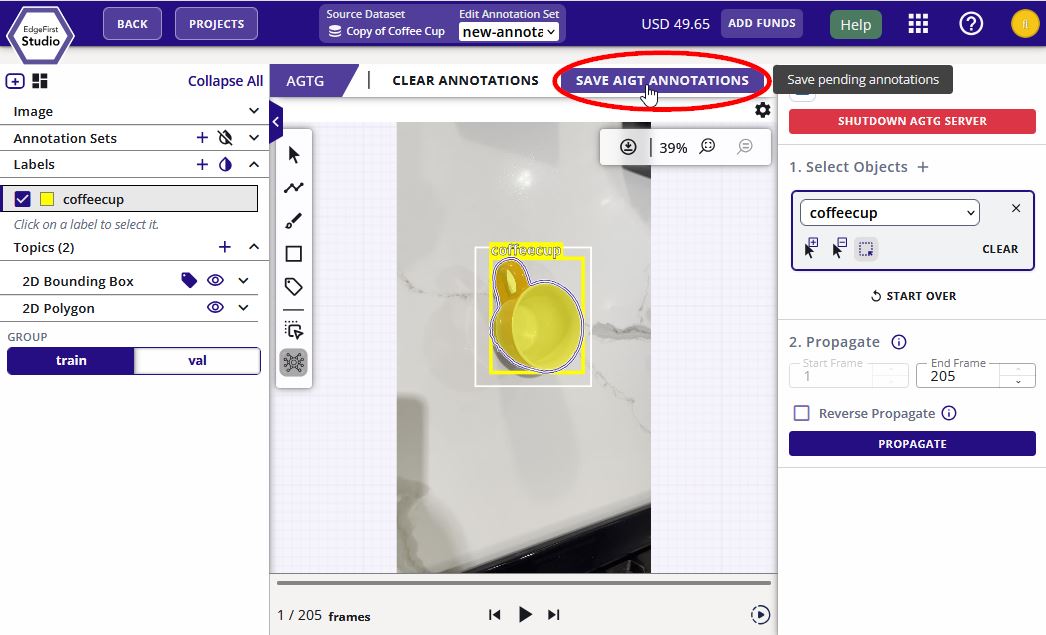Add Missed Annotations