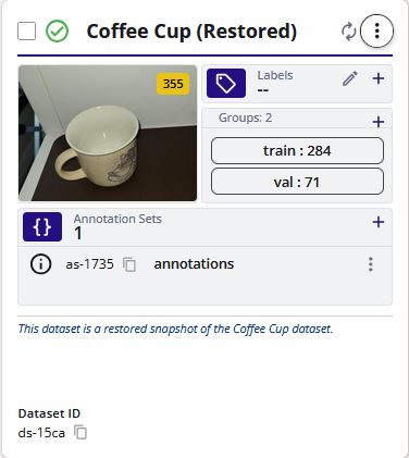 Restored Dataset