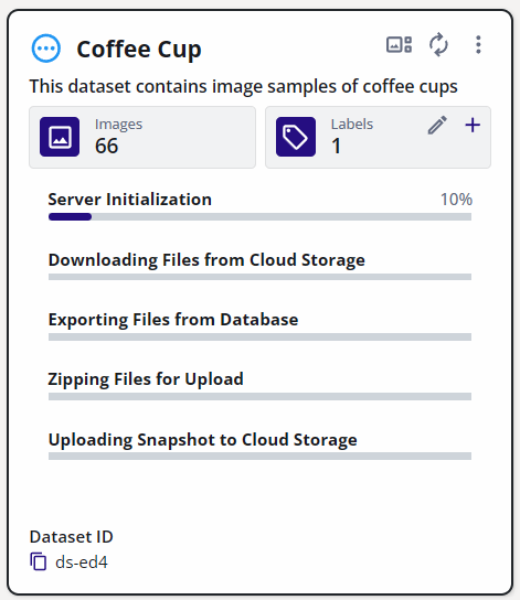 Create Snapshot Stages