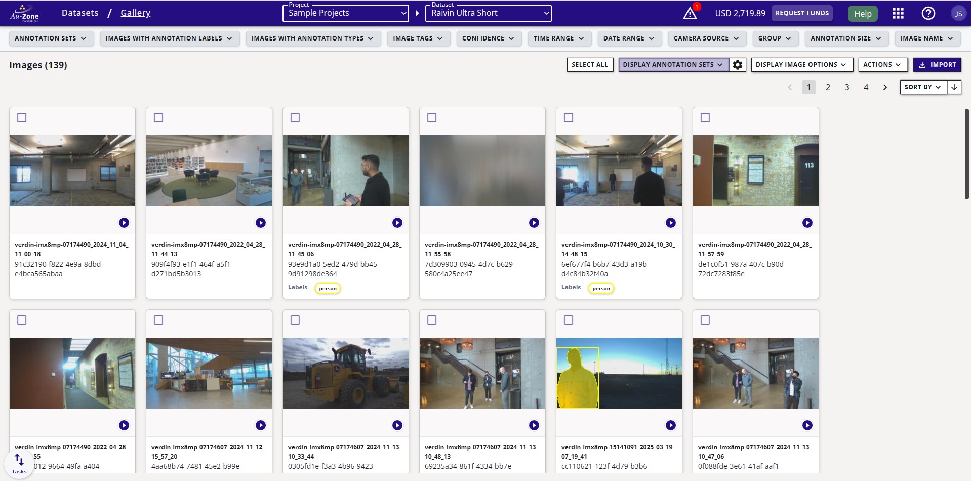 Playing Cards Dataset Gallery