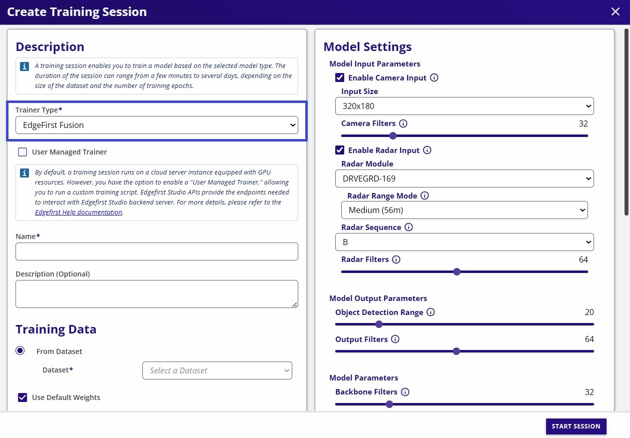 Select Fusion Training Framework