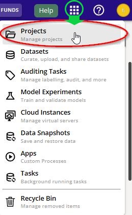 Go to Projects Page