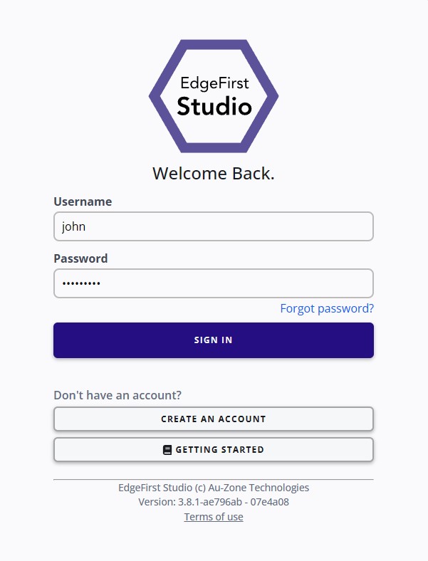 Login Page