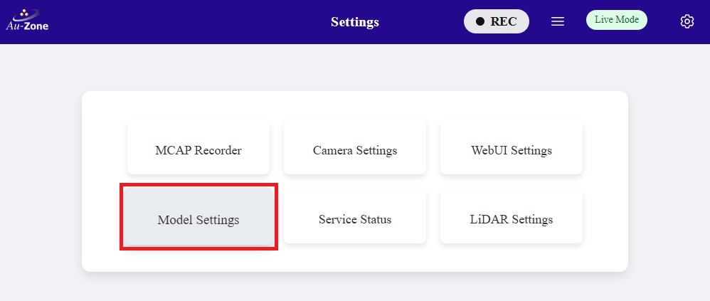 Model Settings