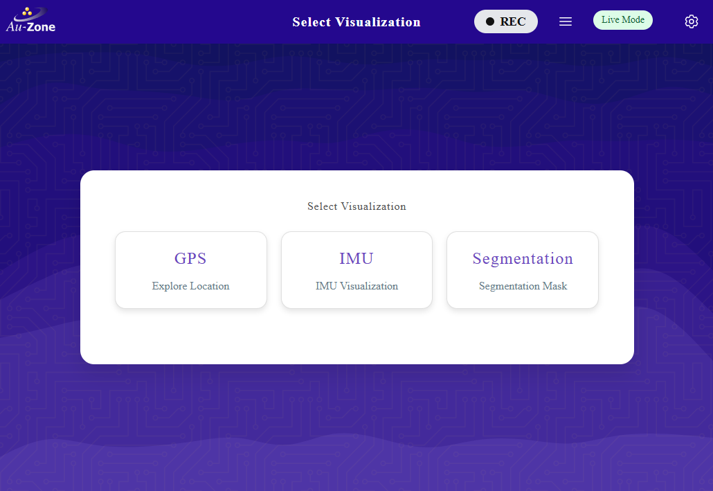 Web UI Main Page